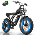 【US Stock】YVY K20 Lite 1000W Fat Tire Electric Bicycle