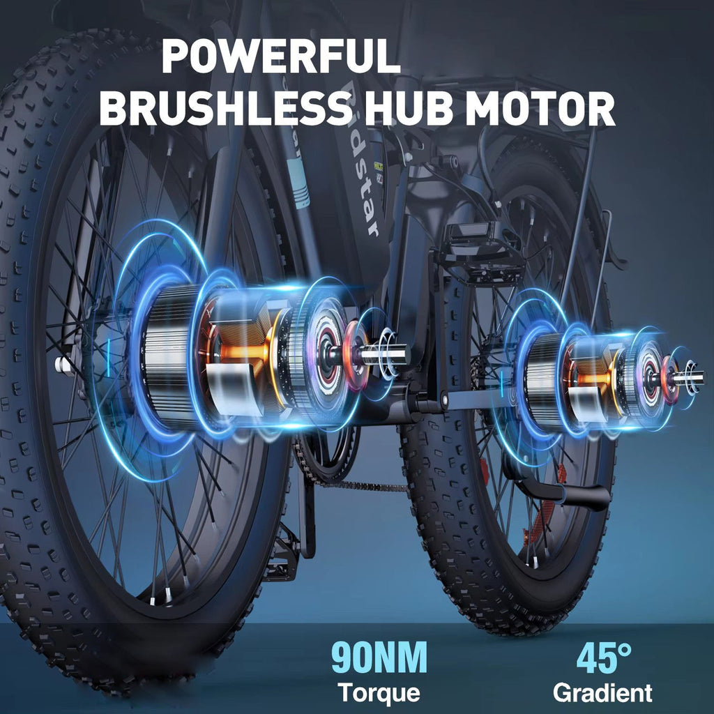 YVY C26 Max Dual Motor 2000W 48V 23AH Electric Bike